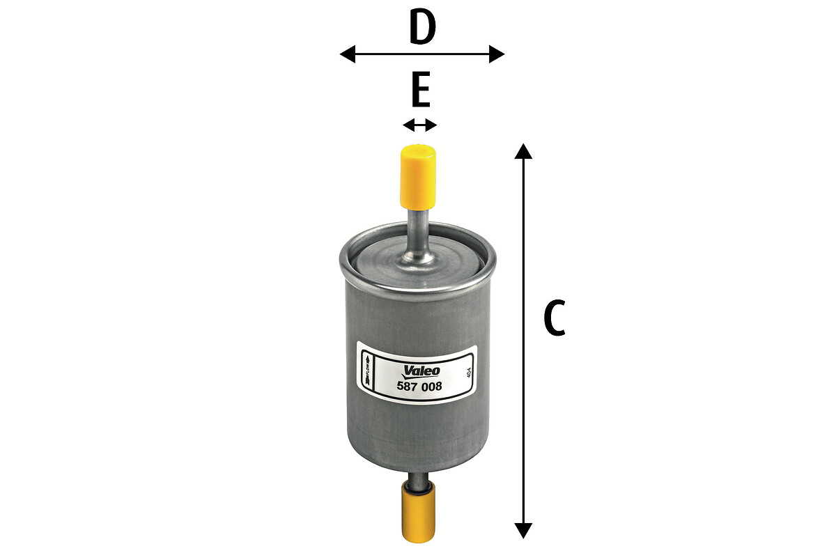 Filtre à carburant (Filtre à gasoil) VALEO ref. 587008